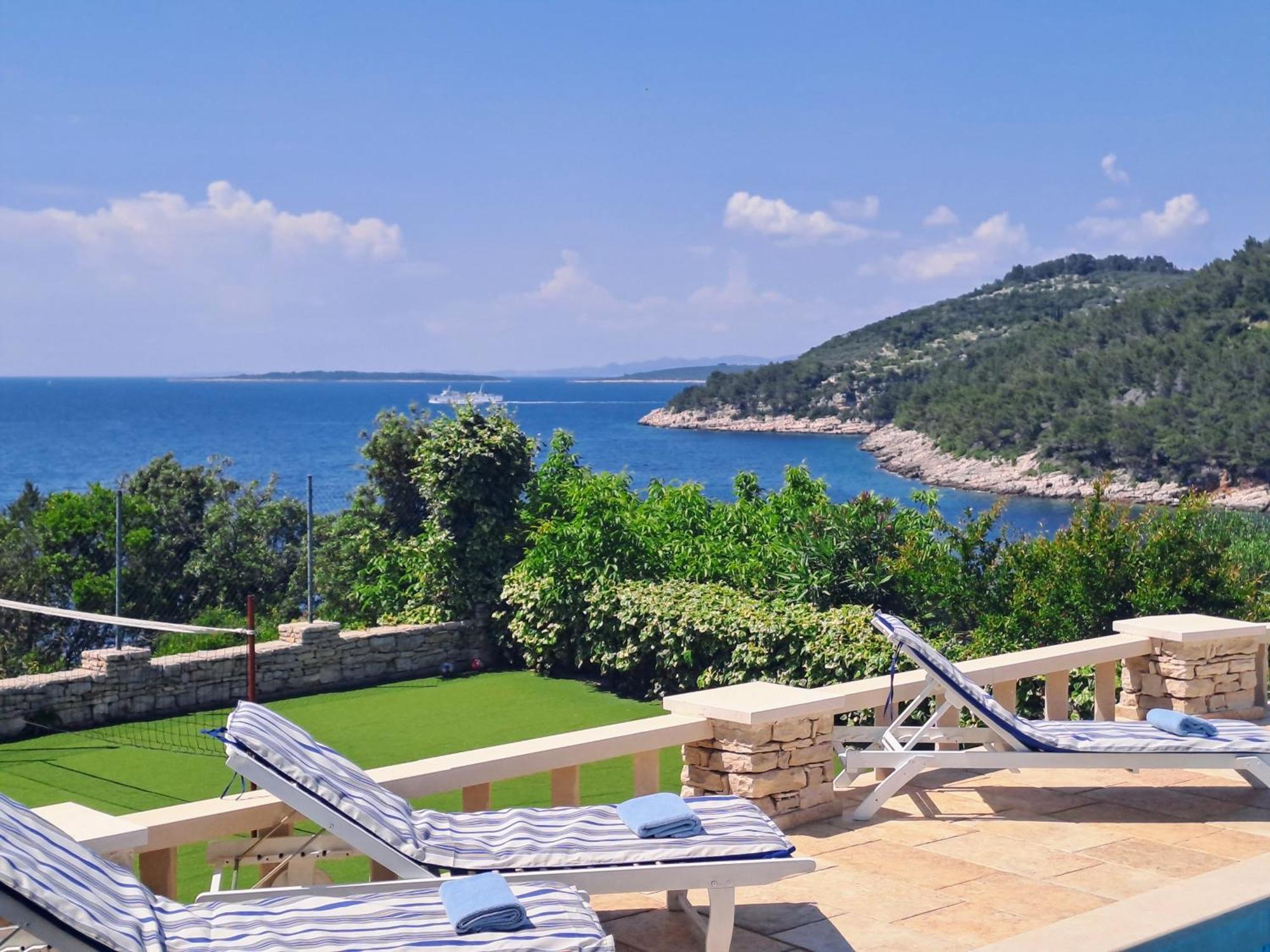 Villa Stone House Poplat Vela Luka Extérieur photo