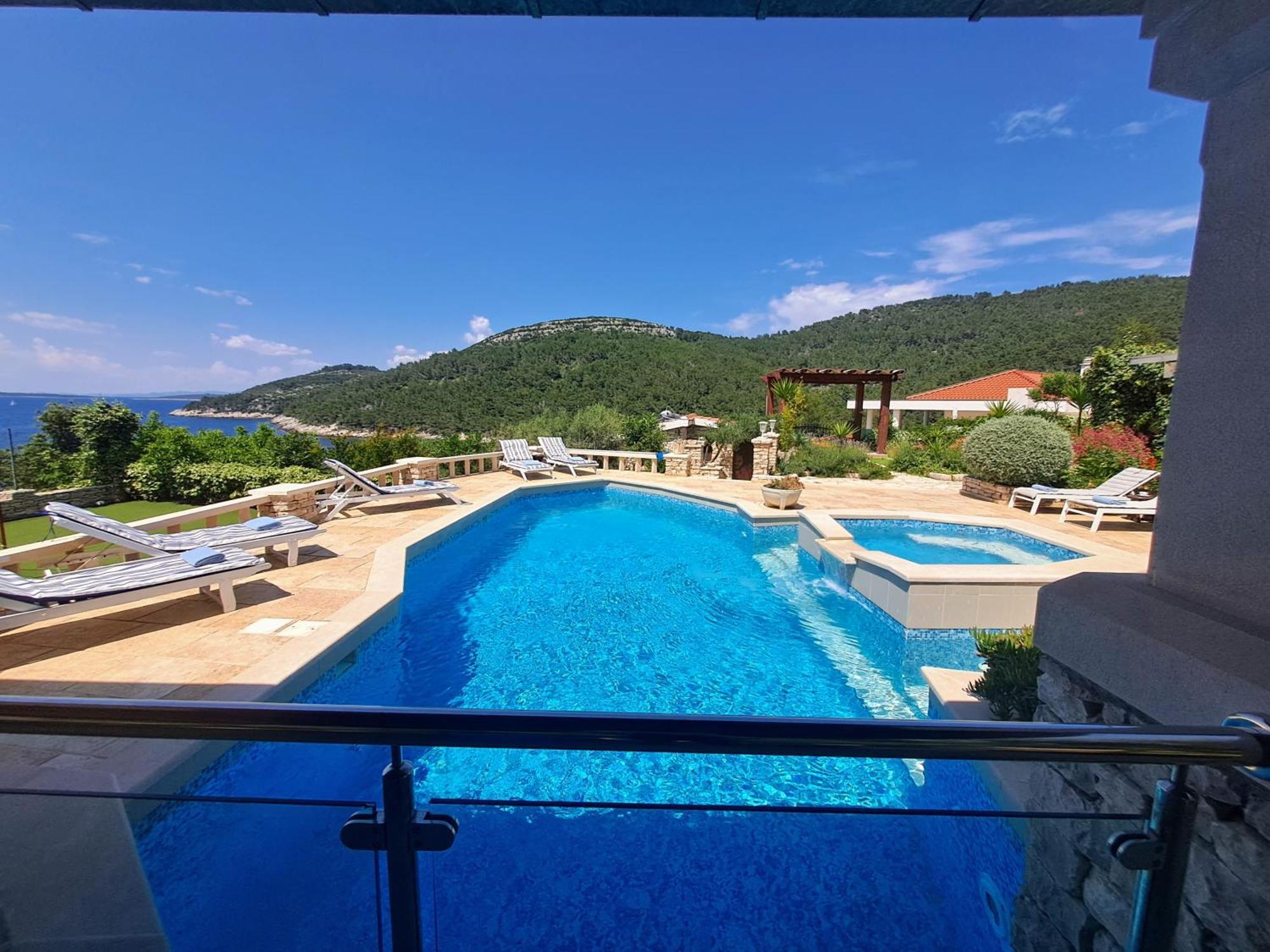 Villa Stone House Poplat Vela Luka Extérieur photo