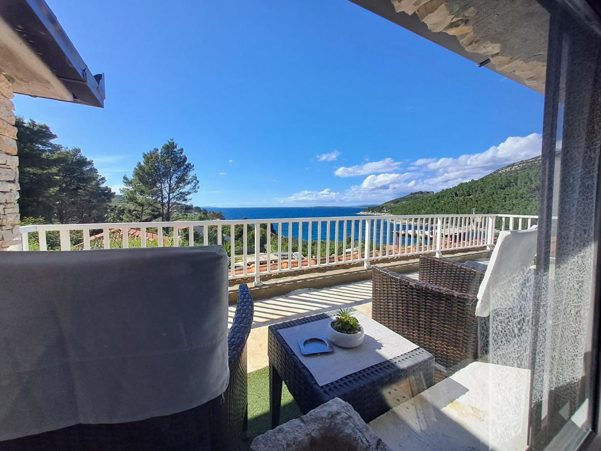 Villa Stone House Poplat Vela Luka Extérieur photo