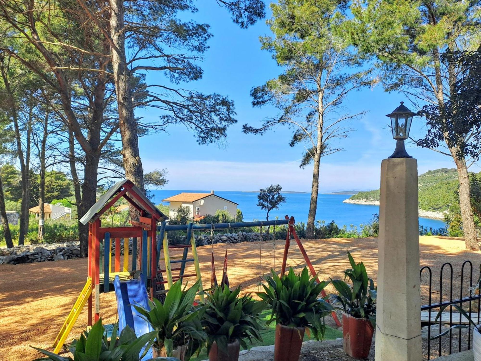 Villa Stone House Poplat Vela Luka Extérieur photo