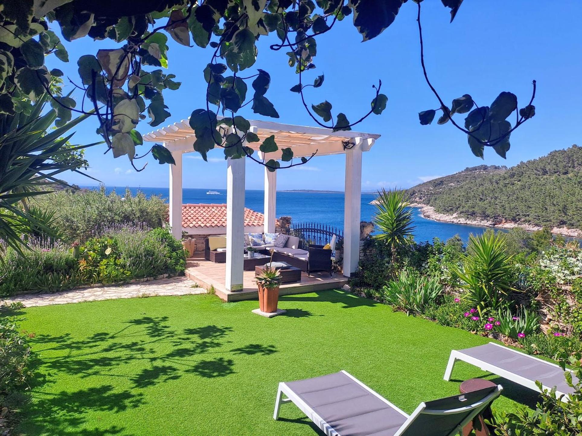 Villa Stone House Poplat Vela Luka Extérieur photo